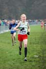 Annabel Mason finished 2nd in the under-17s womens,  2012 McCain Liverpool Cross Challenge.